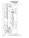 Diagram for 11 - Gearcase Parts