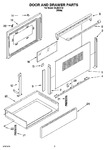 Diagram for 03 - Door And Drawer Parts