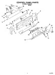 Diagram for 02 - Control Panel Parts