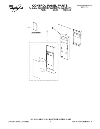 Diagram for WMH3205XVS1