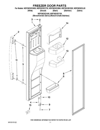 Diagram for WSF26D3EXY00