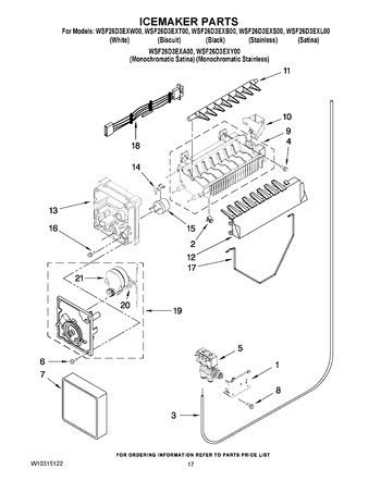 Diagram for WSF26D3EXY00