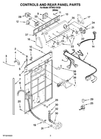 Diagram for WTW5310VQ0