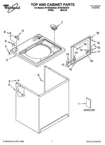 Diagram for WTW5500SQ0