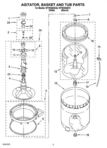 Diagram for WTW5500SQ0