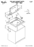 Diagram for 01 - Top And Cabinet Parts