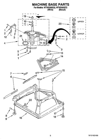 Diagram for WTW5500ST2