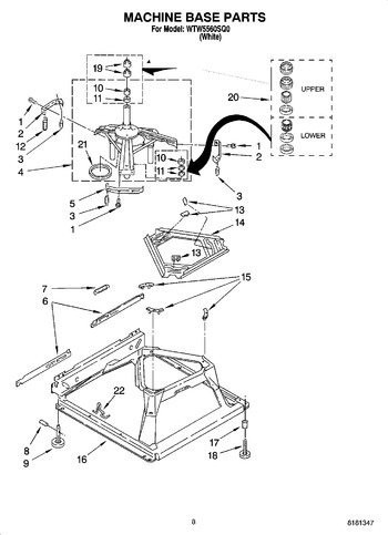 Diagram for WTW5560SQ0