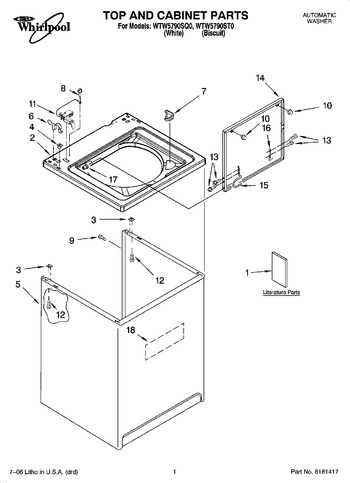 Diagram for WTW5790SQ0