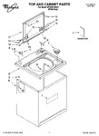 Diagram for 01 - Top And Cabinet Parts