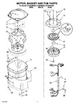 Diagram for 03 - Motor, Basket And Tub Parts