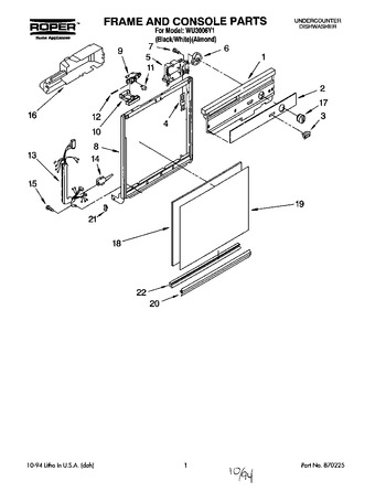 Diagram for WU3006Y1