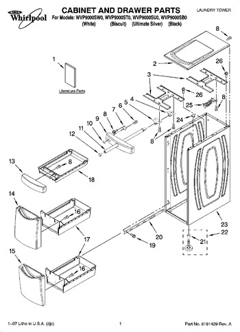 Diagram for WVP9000SW0