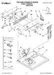 Diagram for 01 - Top And Console Parts