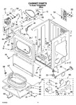 Diagram for 02 - Cabinet Parts