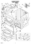 Diagram for 02 - Cabinet Parts