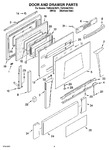 Diagram for 02 - Door And Drawer Parts