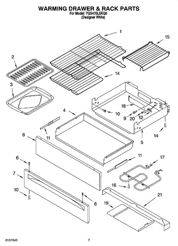 Diagram for YGS470LEKQ0