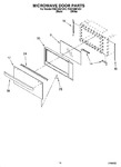 Diagram for 08 - Microwave Door Parts