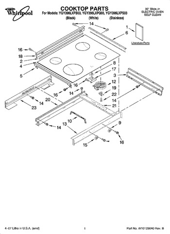 Diagram for YGY396LXPB03