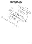 Diagram for 02 - Control Panel Parts