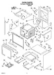 Diagram for 02 - Oven Parts