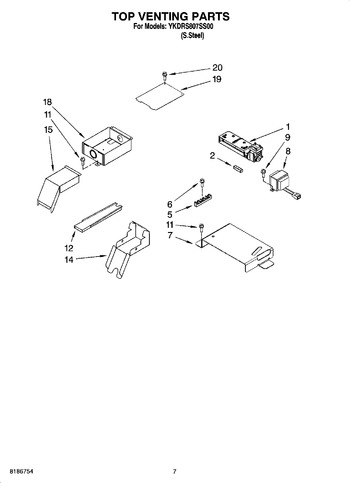 Diagram for YKDRS807SS00