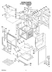 Diagram for 02 - Oven Parts