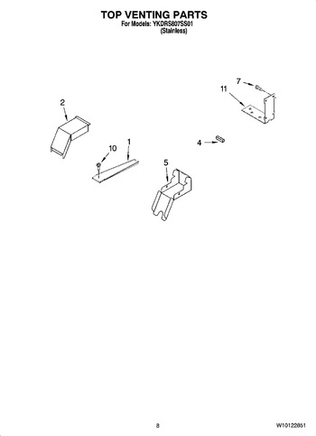 Diagram for YKDRS807SS01