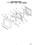 Diagram for 03 - Oven Door Parts