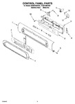 Diagram for 02 - Control Panel Parts