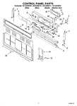 Diagram for 02 - Control Panel Parts