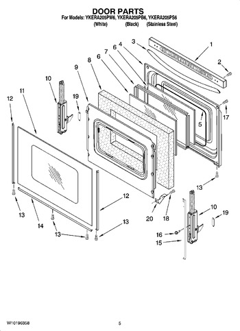 Diagram for YKERA205PW6