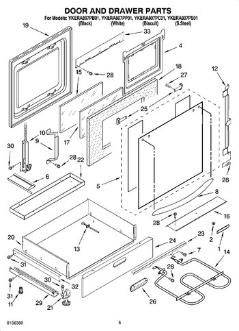 Diagram for YKERA807PB01