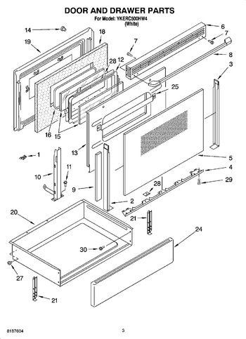 Diagram for YKERC500HW4