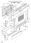 Diagram for 03 - Door And Drawer Parts