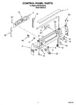 Diagram for 02 - Control Panel Parts