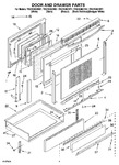 Diagram for 02 - Door And Drawer Parts