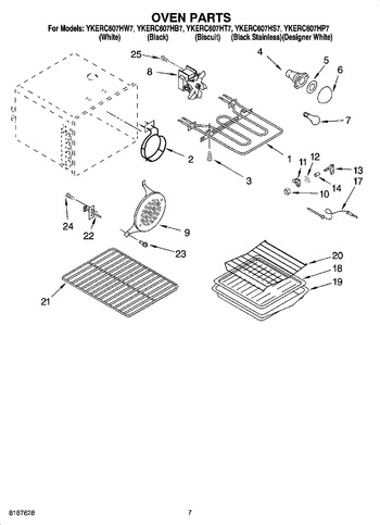 Diagram for YKERC607HW7