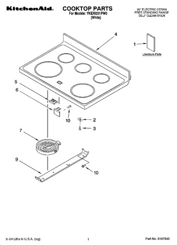 Diagram for YKERI201PW0