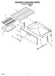 Diagram for 05 - Drawer & Broiler Parts, Optional Parts