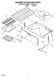 Diagram for 05 - Drawer & Broiler Parts, Optional Parts