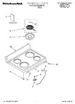 Diagram for 01 - Cooktop Parts