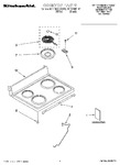 Diagram for 01 - Cooktop Parts