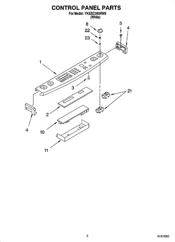 Diagram for YKESC300HW8