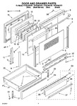 Diagram for 02 - Door And Drawer Parts