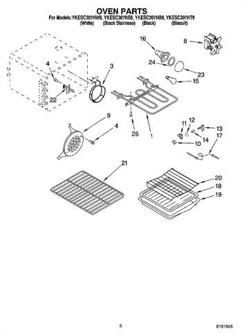 Diagram for YKESC307HT8