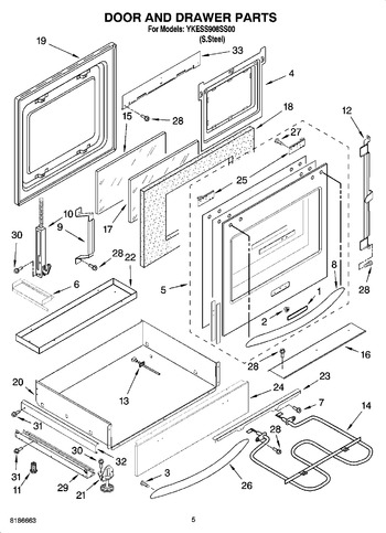 Diagram for YKESS908SS00