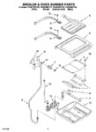 Diagram for 06 - Broiler & Oven Burner Parts