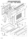 Diagram for 04 - Door And Drawer Parts